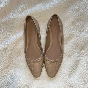 Cole Haan Women's Beige Ballet Flats